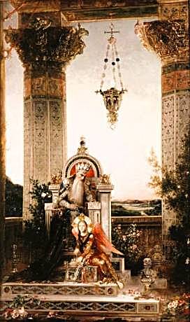 King David, painting by Gustave MoreaU